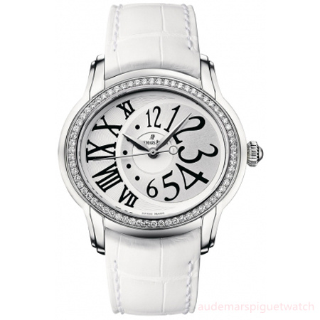 Audemars Piguet Ladies 39.5 mm x 35.5 mm Millenary 77301ST.ZZ.D015CR.01 ...